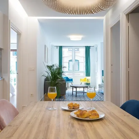 Usandizaga Apartment, Second Line Beach, Free Parking 圣塞瓦斯蒂安